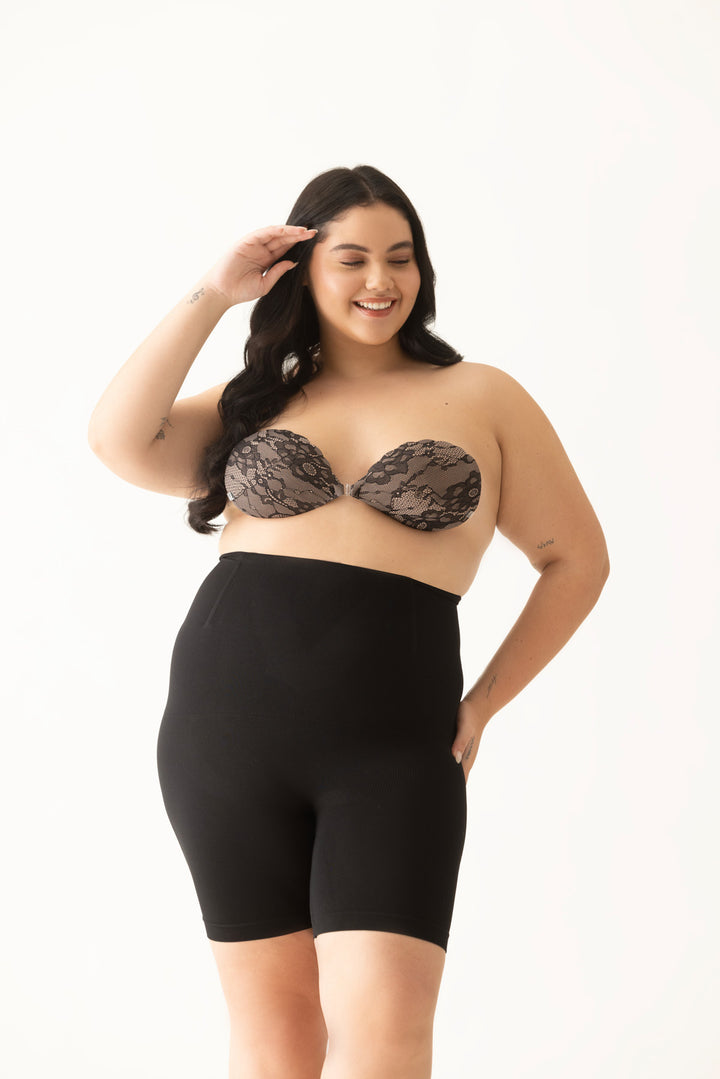 Lace of Love | Invisible Lift Bra-Black