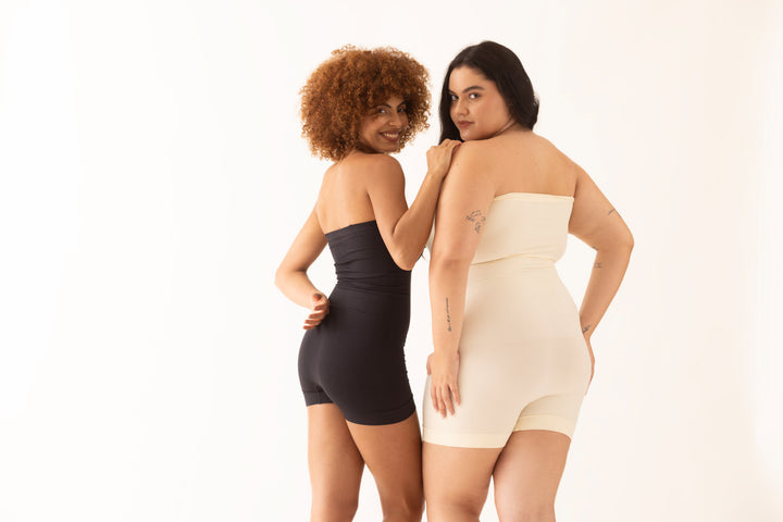 Removable Straps Butt Lift Waist Shaper Seamless-Off White