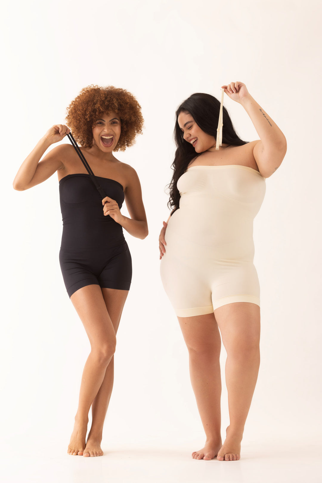Removable Straps Butt Lift Waist Shaper Seamless-Black
