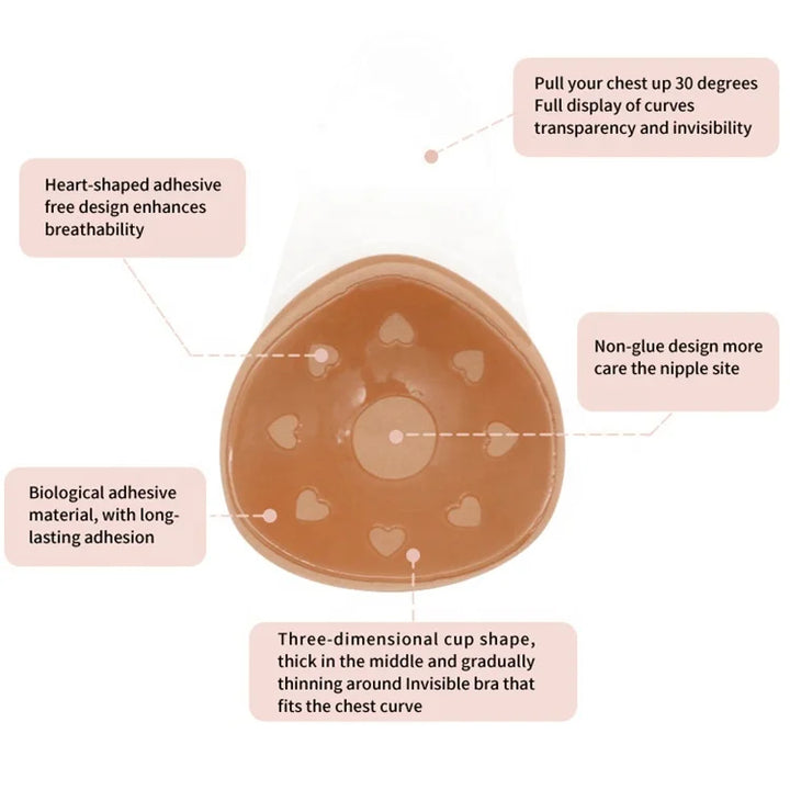 Infinity Lift Pasties – Seamless Reusable Adhesive Skin