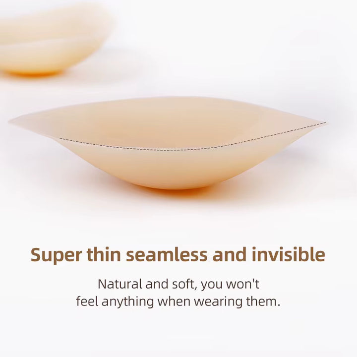 Semi-round silicone nipple cover