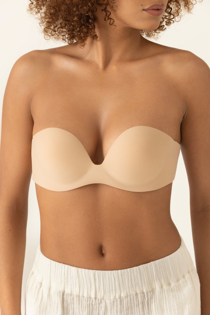 Inmost Adhesive Push-Up Bra-Nude