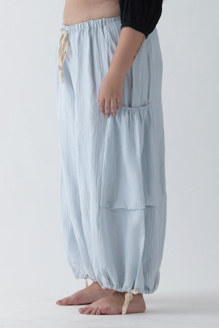 The Cloud-Gauze Cargo Lounge Pant
