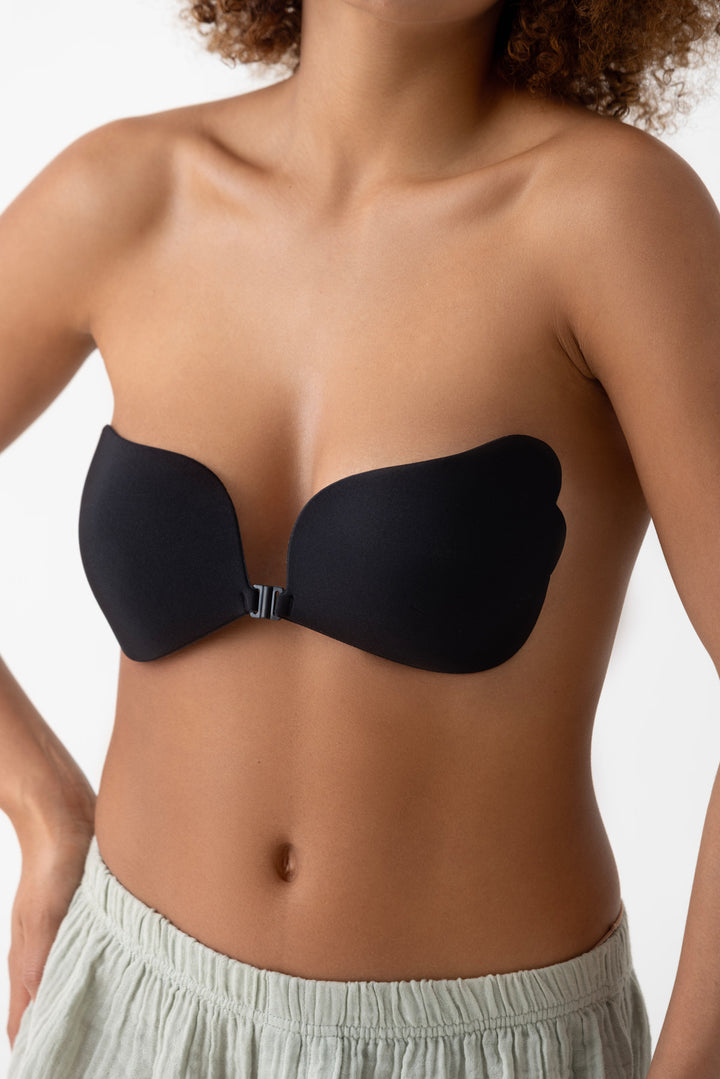 The Ultimate Strapless Wing Bra-Black