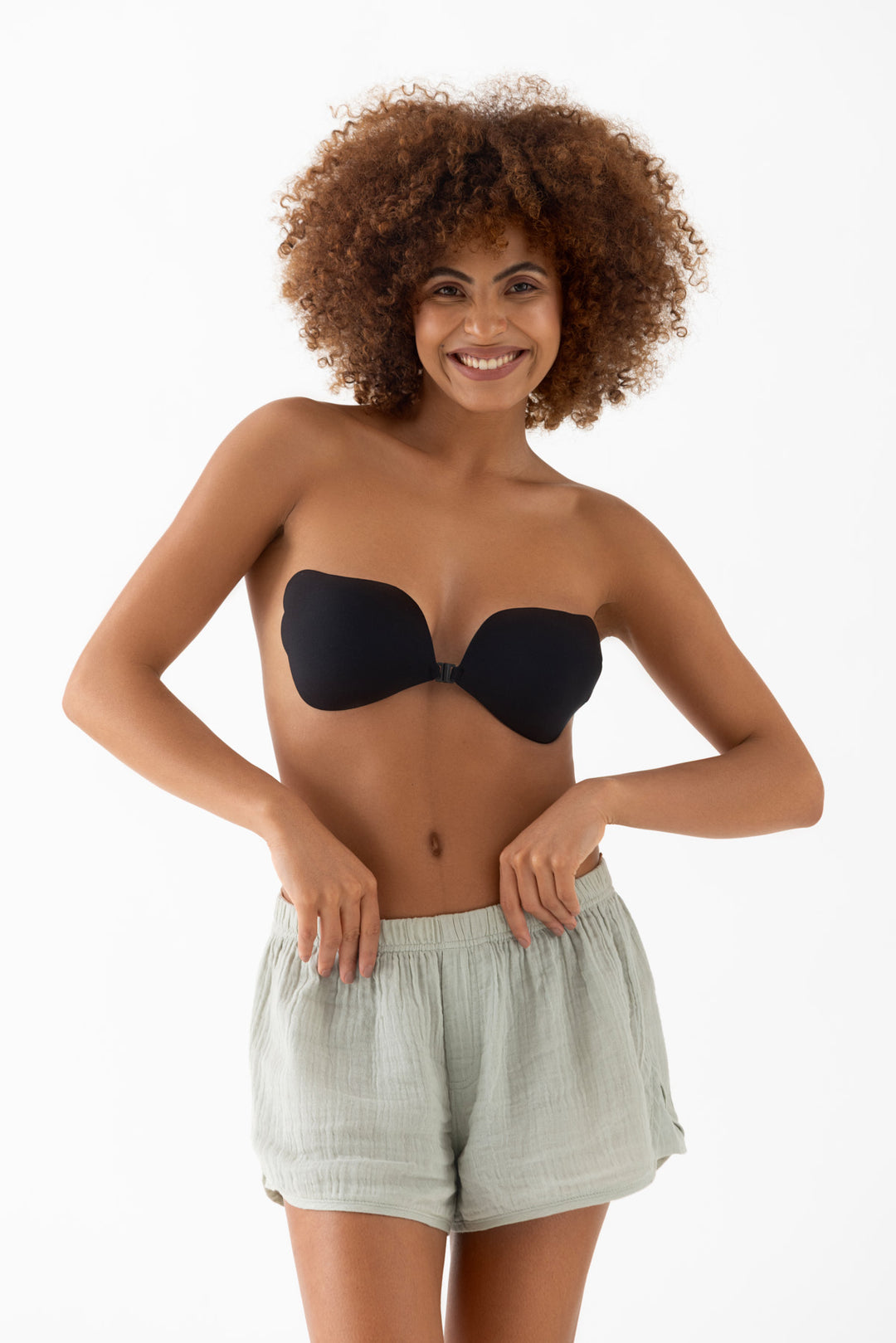 The Ultimate Strapless Wing Bra-Black
