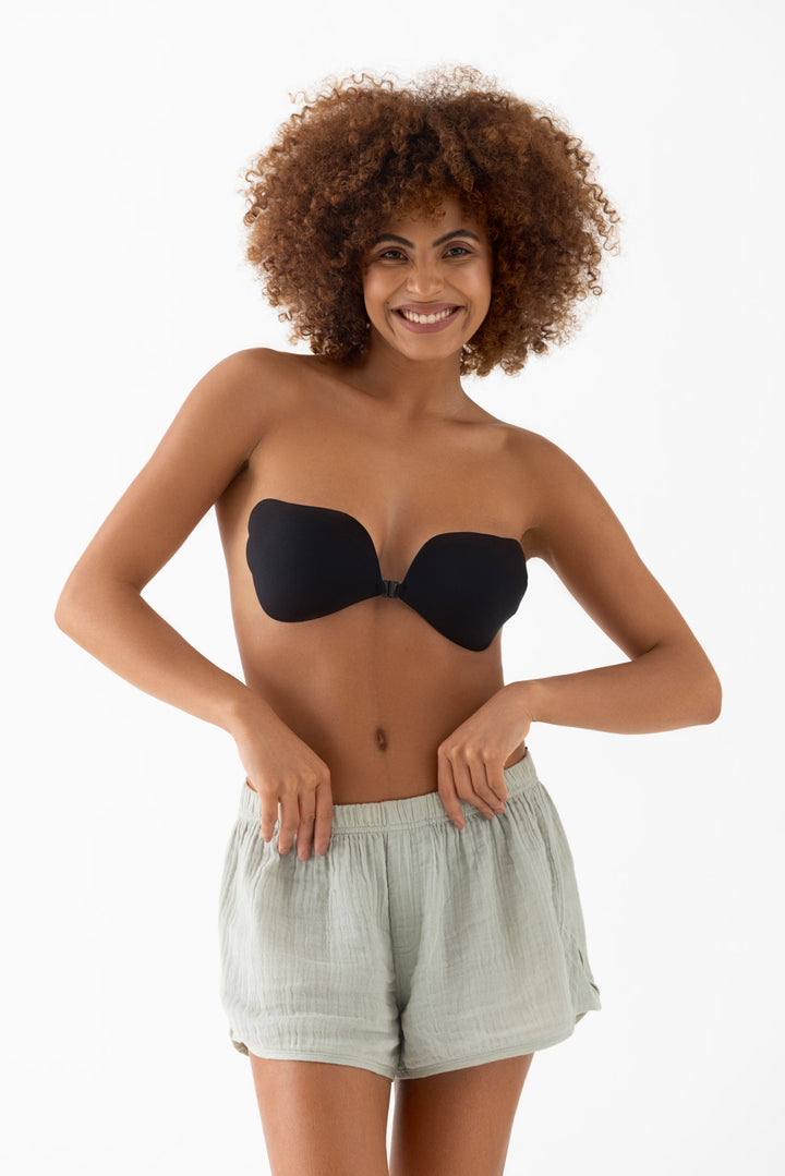 The Ultimate Strapless Wing Bra-Black
