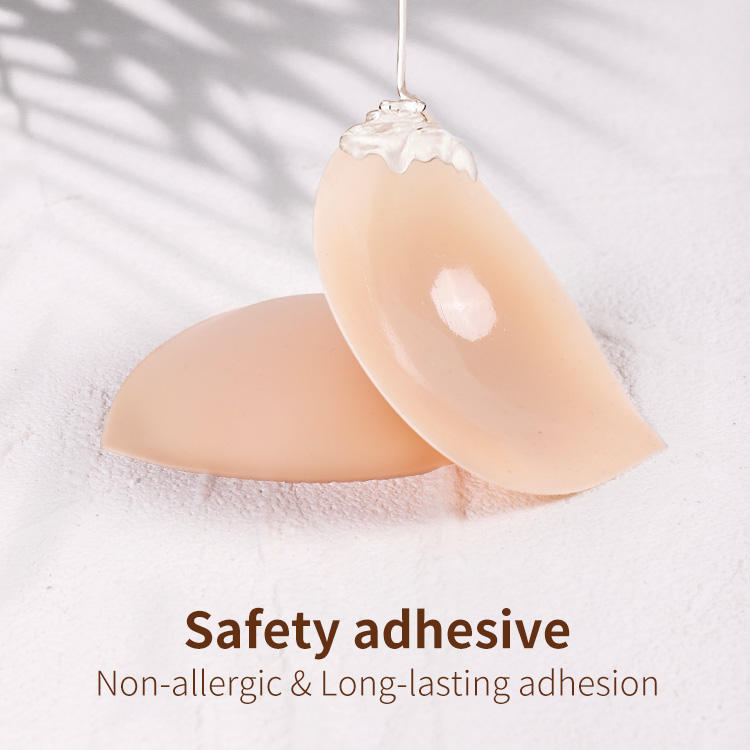 Semi-round silicone nipple cover